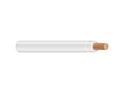 100ft roll, 20ga White, AWG Size 20 Conductor Stranding 19/32 No. of Strands 19, 150 Degree C, Hook Up Wire
