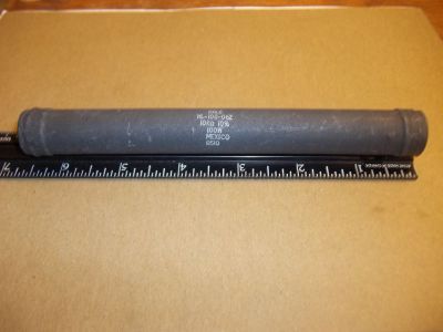 10000 Ohm 10K OHM 100 Watt Power Resistor, 6.5 inch X 3/4 inch DALE HL-100-06Z 10%