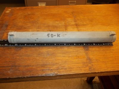 50000 Ohm 50K OHM 225 Watt POWER RESISTOR 10.5 inch X 1.25 inch
