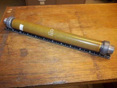 50000000 Ohm 50 MEG OHM Power Resistor 12 inch X 1 1/4 inch IRC MVO X6448