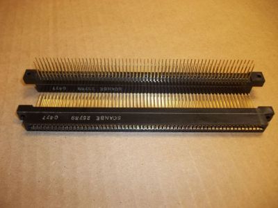 CARD EDGE CONNECTOR 122 Position, .1 inch WIRE WRAP WW DOUBLE READOUT SCANBE