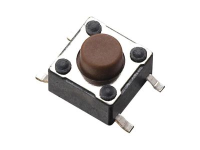 Tact Switch Printed Circuit Tacticle Switch DPST OFF- (ON) Momentary()