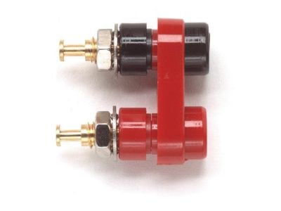 DUAL RED MINI BANANA JACK RED and BLACK POMONA