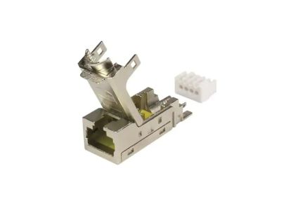HARTING CONNECTOR, Jack Modular Connector 8p4c Straight Shielded Cat5 SHIELDED, W10