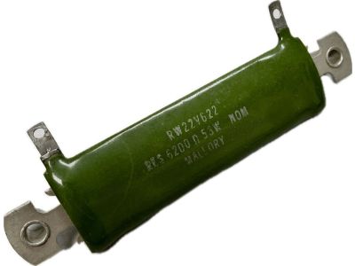 6.2K OHM 55W CERAMIC FLAT PACK RESISTOR MALLORY 6200 Ohm 53W Power Resistor RW22V622