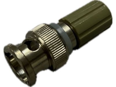 BNC MALE PLUG TO BINDING POST BANANA JACK FEMALE GRAY POMONA W27