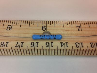 VIC MOX750-24 3000M Ohms 1% Through Hole Resistor