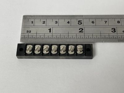 10 AMP 125VAC #2 Screw, SINGLE ROW TERMINAL BLOCK TRW CINCH 7-172 BARRIER STRIP 7 POSITION