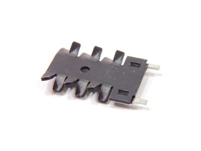 Aluminum Heatsink for TO220, TO202, TO202M, TO202N, TO126, TO126LP, TO126ML Transistor Heat Sink, Measures 31mm x 22mm x 7mm, THM6022