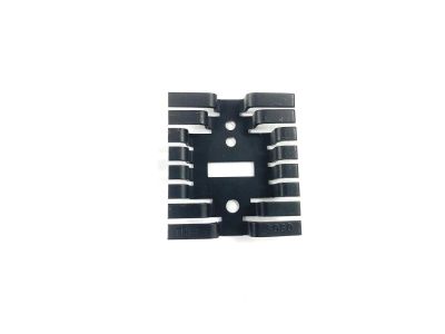 Aluminum Heat Sink For TO3 TO66 Transistor Heat Sink, Measures 51mm x 45mm x 10mm, THM6060