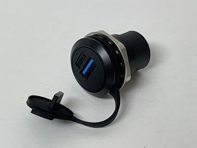 USB Bulkhead Feed Through Adaptor 3.0 - A Female Coupler
