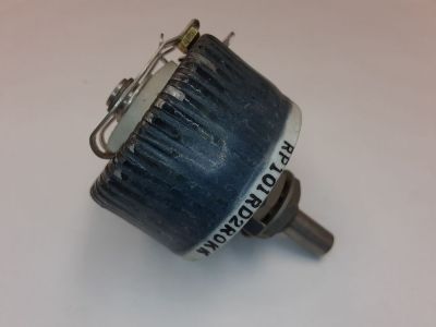 2 OHM 25W 3.54 AMP 300V RHEOSTAT HARDWICK SHAFT 1/4 inch X 1/2 inch