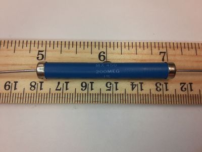 CADDOCK MX450 200.0M 1% 200M Ohms 1% HIGH VOLTAGE Through Hole Resistor