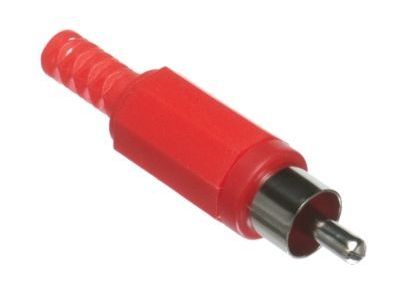 RCA PHONO PLUG Red