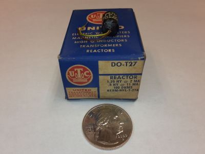 UTC DO-T27 Reactor, Inductor, Coil, Choke Bobbin