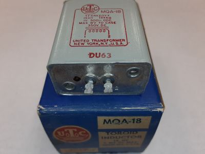 UTC MAQ-18 15hY TOROID Inductor, Coil, Choke Bobbin