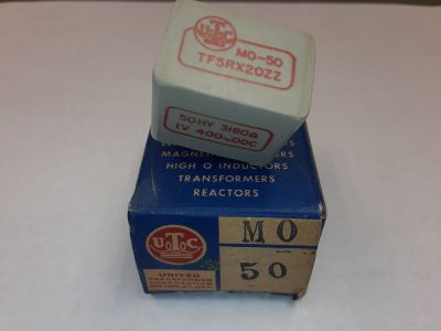 UTC MO-50 50hY Inductor, Coil, Choke Bobbin