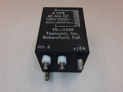 TRANSONIC TS-1428 4hYS Inductor, Coil, Choke Bobbin