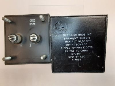 TFIRXO4YY 54160-1 GILFILLAN BROS 86mm X 55mm X 60mm Inductor, Coil, Choke Bobbin