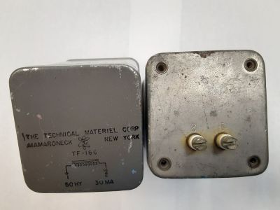 TF-166 THE TECHNICAL MATERIEL CORP. 78mm X 55mm X 53mm Inductor, Coil, Choke Bobbin