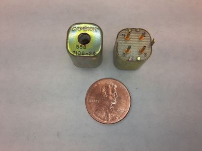 176uHY to 264uHY Adjustable, Variable, Inductor, Coil, Choke CAMBION 558-7106-24