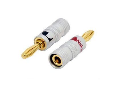 10 GA BANANA PLUG RED GOLD
