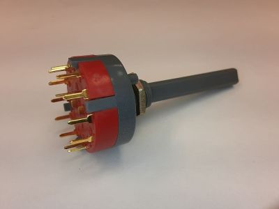 C&K ROTARY SWITCH 1/4 inch X 1-1/2 inch SHAFT