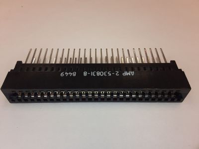 CARD EDGE CONNECTOR 50 Position, .1 inch WIRE WRAP WW DOUBLE READOUT 8449 AMP