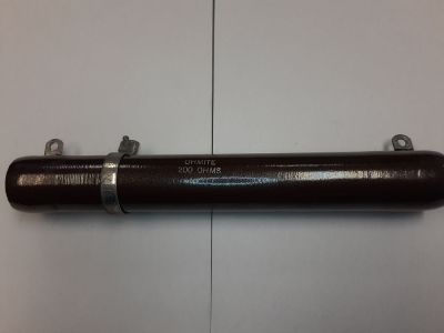 SURPLUS 200 Ohm 160 Watt ADJUSTABLE Power Resistor, 8.5 inch X 1.25 inch OHMITE