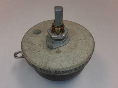 SURPLUS OHMITE 1000 1K OHM 50W .22A RHEOSTAT