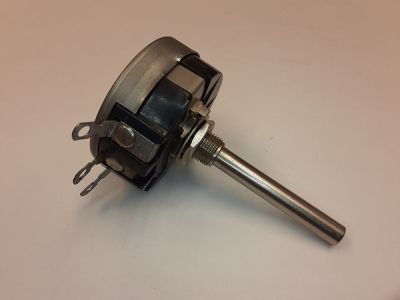 50000 Ohm 4W LINEAR SHAFT 1/4 inch X 1-1/2 inch POTENTIOMETER BODY 1-3/4 inch DIA. CLR632749-Z10 140134