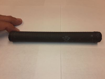 10 Ohm 100W 5% Power Resistor, 6.5 inch X 3/4 inch DALE HL-100-06E