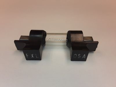 Burndy 0.5A FUSE 1/2A F1L SINGLE PHASE 400 CYCLE 208/120 VOLTS NOS NEW OLD STOCK AIRCRAFT AVIATION