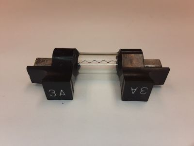 Burndy 3A FUSE F1L SINGLE PHASE 400 CYCLE 208/120 VOLTS NOS NEW OLD STOCK AIRCRAFT AVIATION
