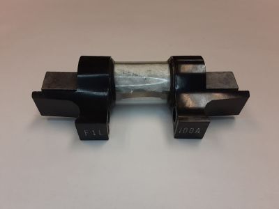 Burndy 100A FUSE F1L, FPL SINGLE PHASE 400 CYCLE 208/120 VOLTS NOS NEW OLD STOCK AIRCRAFT AVIATION