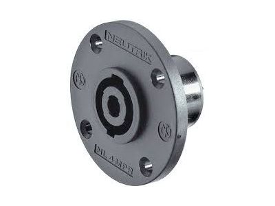 NEUTRIK NL4MPR 4 POLE PANEL MOUNT SPEAKON