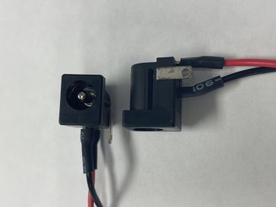 2.1mm X 5.5mm DC POWER JACK PANEL MOUNT WITH PIGTAIL LEAD W03