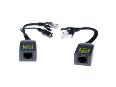 POE POWER OVER ETHERNET SET, CAT5 CAT6, Injector , Separator / Splitter
