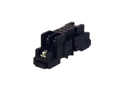Relay Socket, Din Rail Mount, SPST, Allen Bradley 700-HK36Z Idec RJ1S-C, Omron G2R, SH1B-05, Series Relay