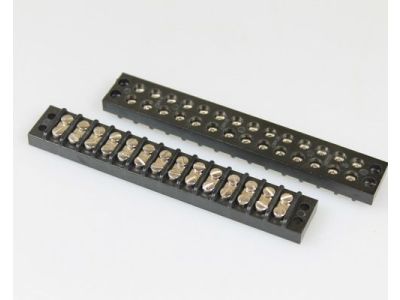 10 AMP 125VAC #2 Screw, DUAL ROW TERMINAL BLOCK TRW CINCH 14-172 BARRIER STRIP 14 POSITION