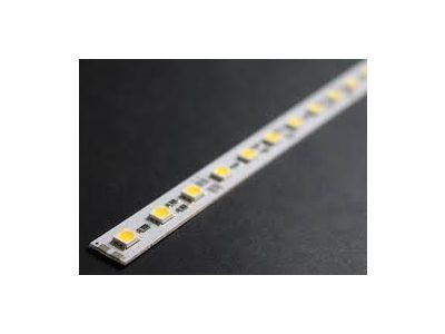 WHITE LED Rigid Strip, View angle:120, Working Voltage 12VDC, 900mA, 72 leds/ 39 Inches / 1 Meter Long x 12mm Wide, Non-Waterproof