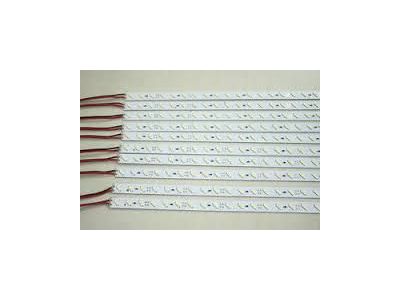 BRIGHT WHITE LED Rigid Strip, View angle:120, Working Voltage 12VDC, 680mA, 36 leds/ 19.5 Inches / .5 Meter Long x 12mm Wide, Non-Waterproof