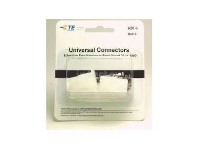 AMP CONNECTORS 6 POSITION 20 TO 14 AWG, 1 Complete set w/terminals AMP 1-480704-0 1-480705-0