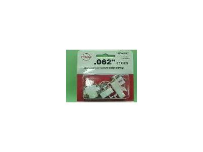 2 SETS, MOLEX .062 SERIES 6 CIRCUIT CONNECTOR RECEPTACLE & PLUG 03-06-2062 03-06-1061 QTY: 2