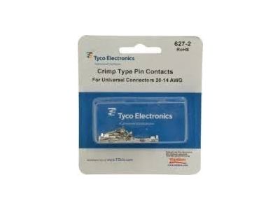 AMP CRIMP PIN CONTACTS 20 TO 14 AWG AMP 350547-1 10PK