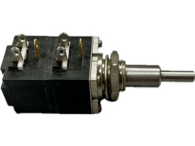 Allen Bradly A-B Mod Pot Series Potentiometer Linear 10K Ohm Dual, 1/8 inch and .25 inch Independently Controled Diameter Shaft Sizes, W25