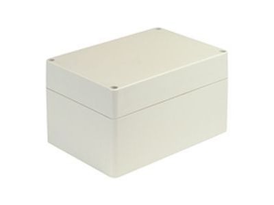 IP65 Weather Proof Sealed Chassis Box, Enclosure, with Lid. Polycarbonate ABS, Gray, 160x110x90mm