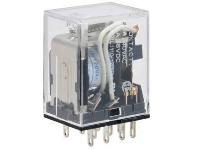 RELAY-220VAC 5AMP 3PDT GEN.PURPOSE