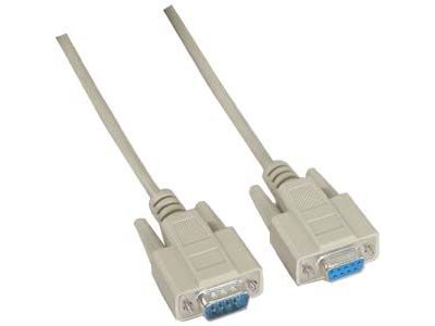 DB9 MALE FEMALE CABLE 10 ft
