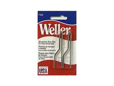 Weller Standard Tips, Tip Only no nuts, for 8200 Universal Soldering Gun (2pk)